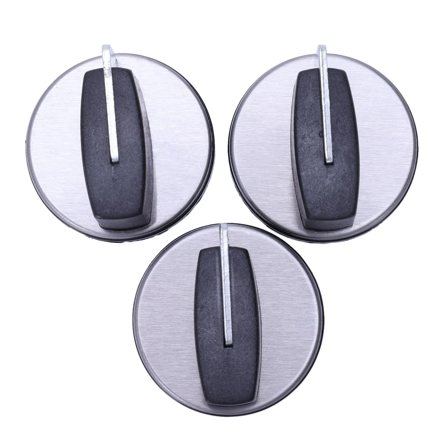 YANA35R Universal Burner Parts Knobs Oven Rotary Switch Control Switch Gas Stove 3 Pcs