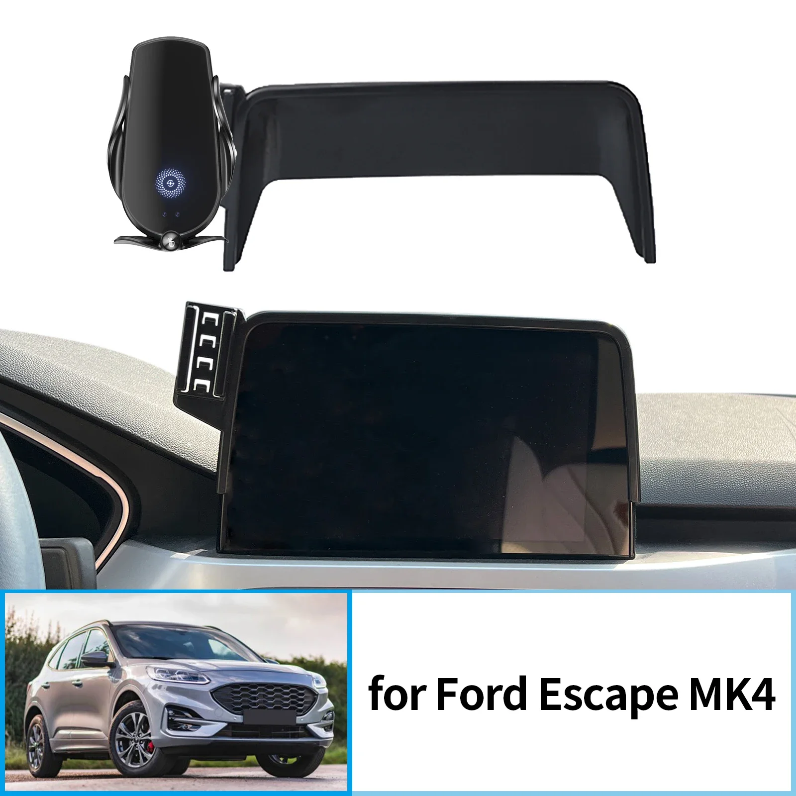 

for Ford Escape MK4 IV 2020~2022 (8in) Car Mobile Phone Holder Accessories GPS Bracket Navigation Stand Auto