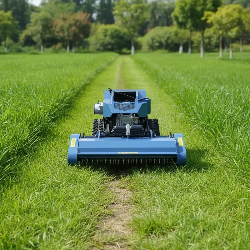 Commercial Grade Wireless Remote Control Lawn Mower, High-Efficiency Lawn Mower , Suitable for Golf Courses and Parks