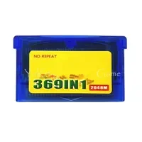 Super 369 in 1 GBA Game Cartridge 32 Bit Video Game Console Card for GBA/GBA SP/NDS