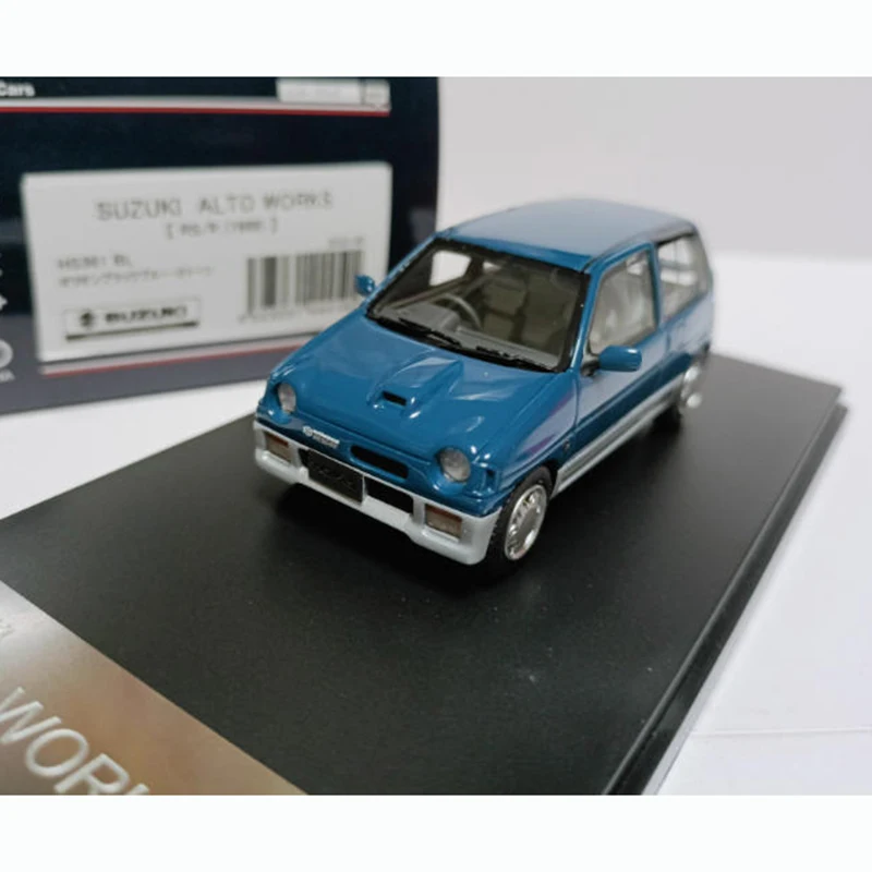 

Hi Story 1/43 Alto Works RS/R 1988 Resin Car Model Collection Display Toy Gifts Souvenirs