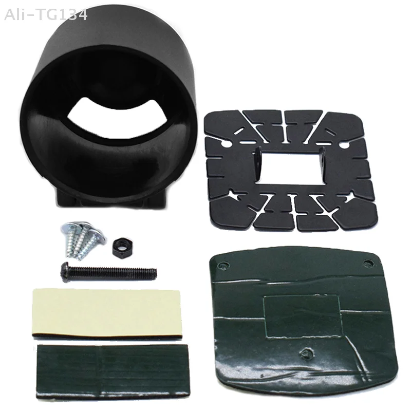 

52 мм Универсальный автомобильный держатель для приборной панели с одним датчиком, модернизированный горизонтальный держатель для датчика, автомобильный держатель