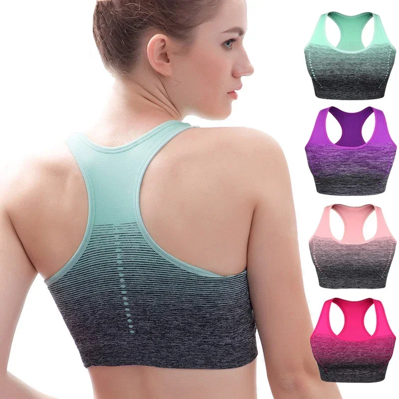 

CZGUKE sports bra paired with cup sized daily running vest breathable quick drying yoga vest fashionable fitness top Pilates bra