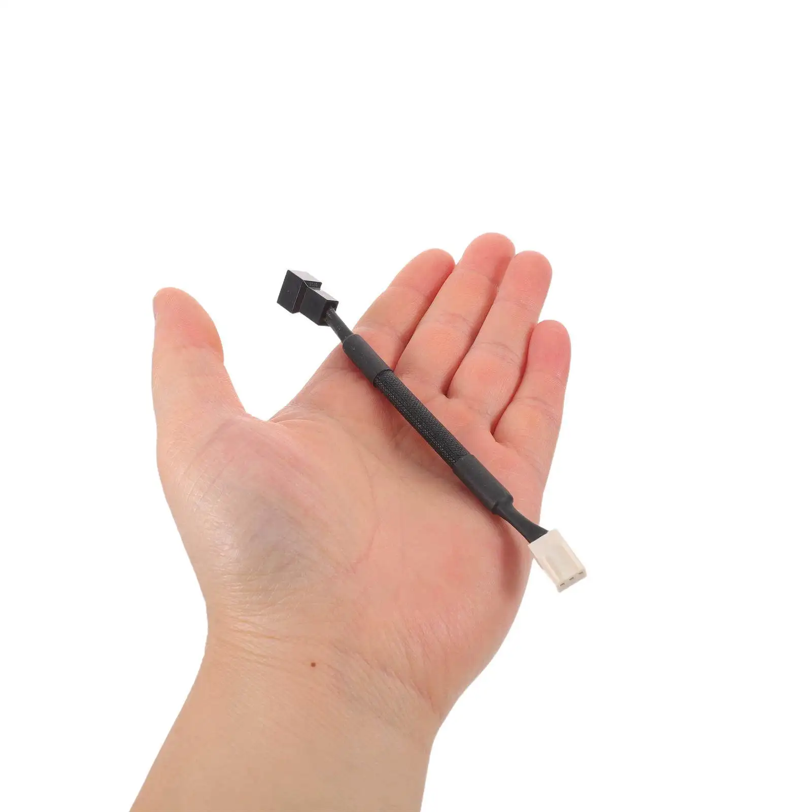 5Pcs 3 Pin Pc Fan Extension Cable Speed Reducer for Case Fan CPU Cooler Noise Reduction Quiet Cooling Adapter for DIY Pc Build
