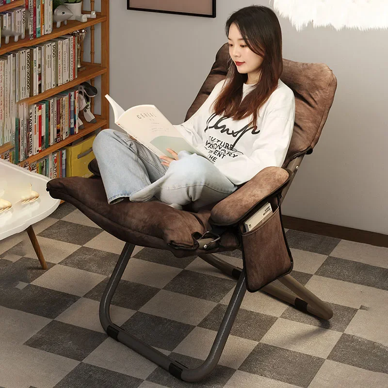 Lumbar Support Living Room Chairs Portable Design Computer Office Chairs Single Lounge Tretch Fauteuil Salon Home Furniture