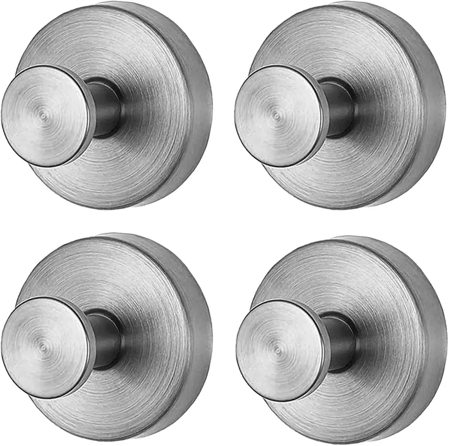 

Removable & Reusable Suction Cup Hooks for Shower, Heavy Duty No-Drill Cup Hooks for Towels, Robes, Loofah–Wreath Hangers for Fr