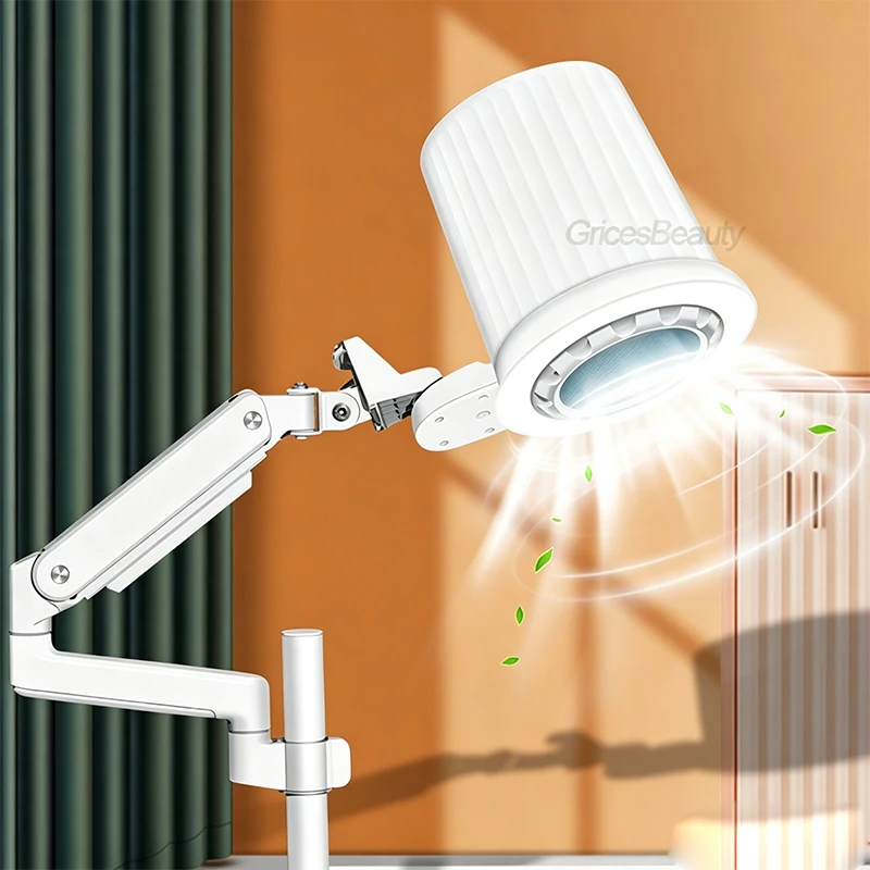 Low Noise Stable Desktop Nail Dust Collector 80W Total Power High Rotation Strong Suction Dust Extractor Nail Polishing Cleaning