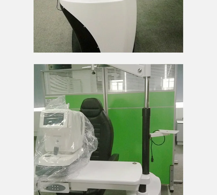 Hubtisch mit Computer-Optometrie-Kombination