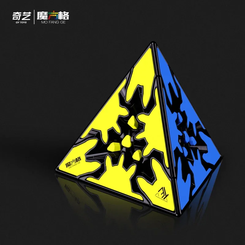 QYTOYS Gear Cube 3x3x3 Cubo magico 3x3 Piramide Cilindro Sfera Neo Velocità Twisty Puzzle Antistress Giocattoli per bambini