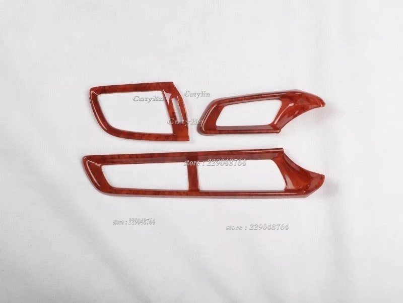 LHD RHD For Honda Fit Jazz GK5 2015-2018 Car Side Front Center Air Conditioning Vent Sticker Cover Trim Interior Accessories