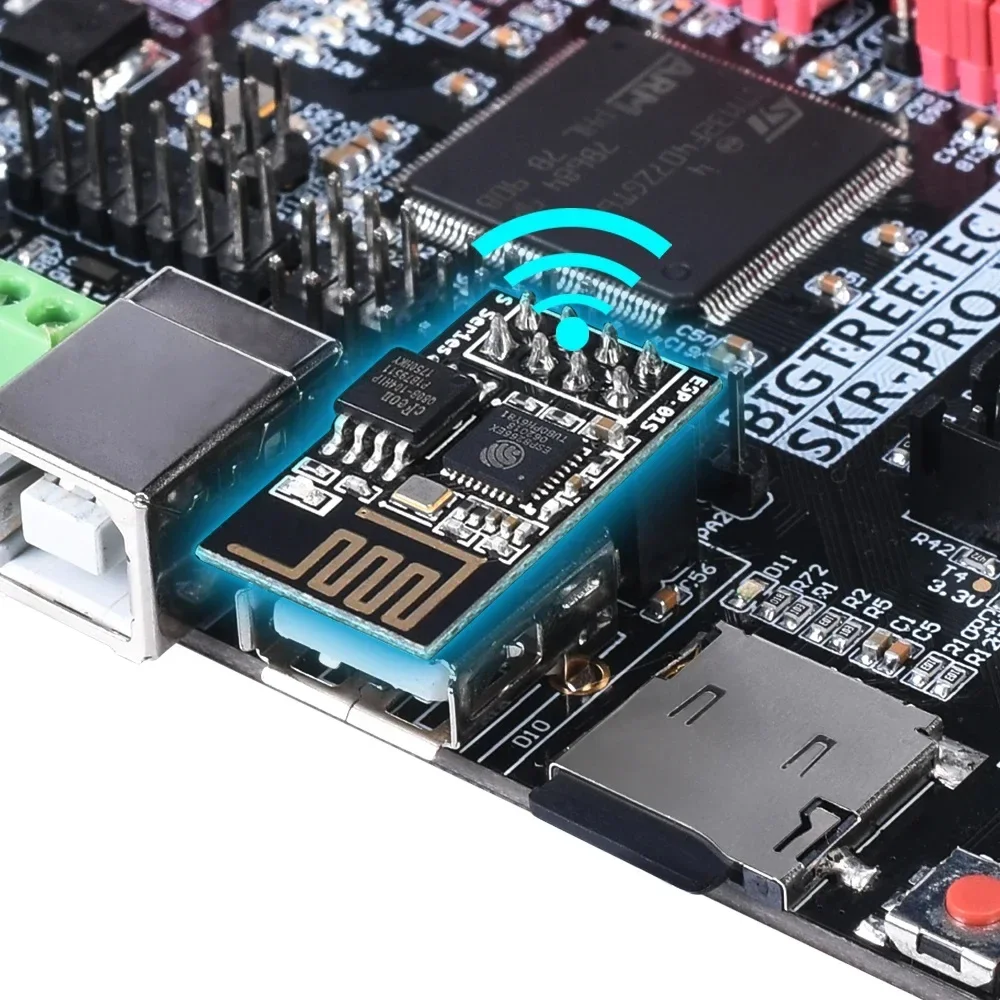 Imagem -04 - Bigtreetech-skr Pro Placa de Controle V1.2 32bit Wifi Tmc2209 Tmc2208 Peças de Impressora 3d para Ender v2 Skr V1.4 Turbo Mks Gen l