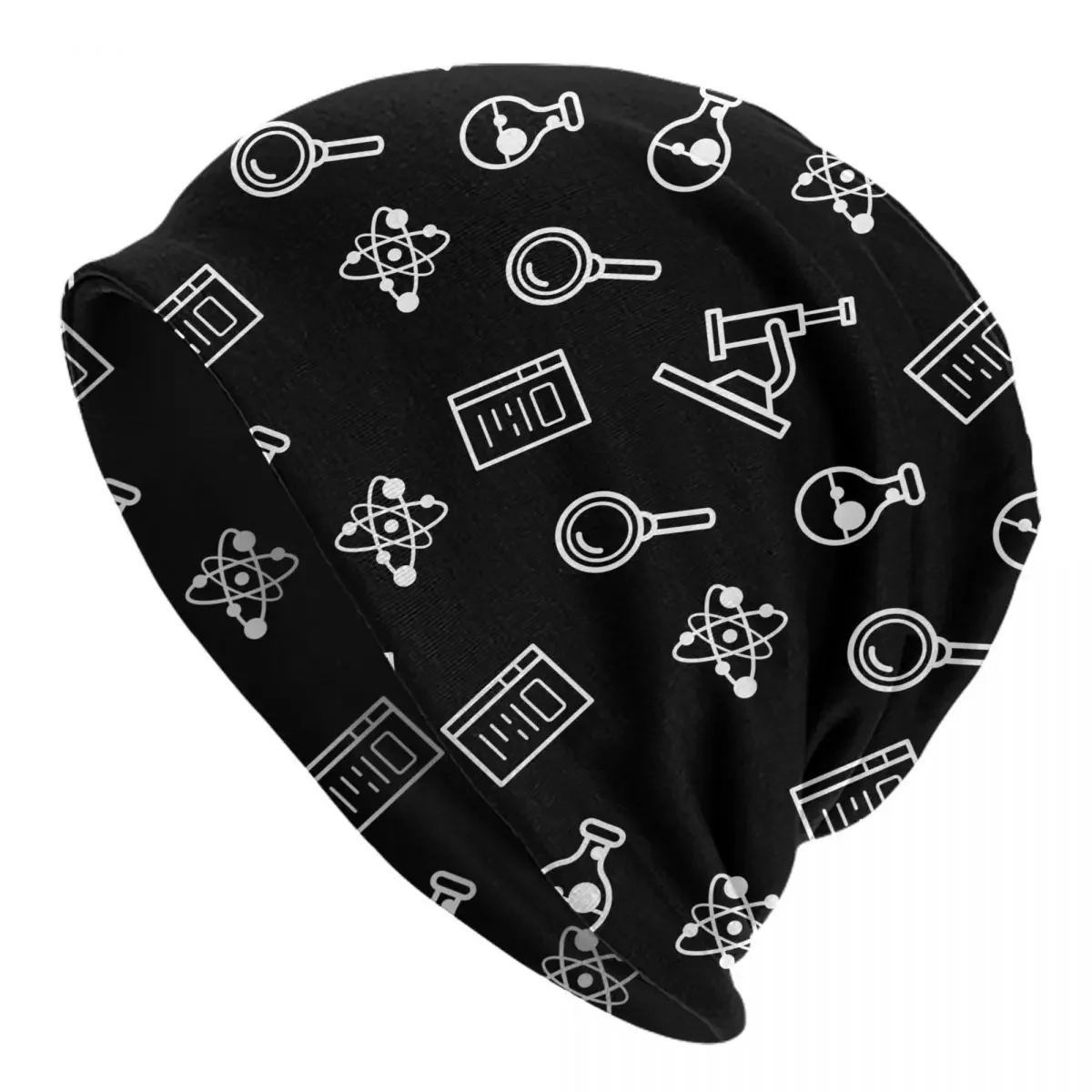 Cool Science Laboratory Equipment Caps Goth Unisex Street Skullies Beanies Hats Spring Warm Thermal Elastic Bonnet Knitting Hats