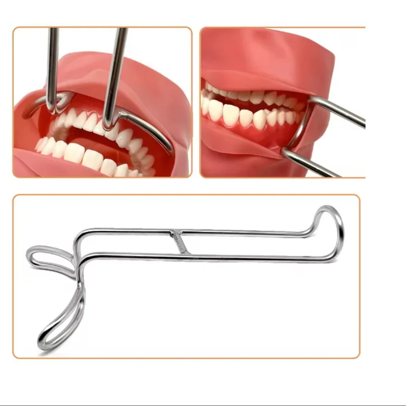 Dental Double-headed retractor Dental Stainless steel Mouth Expand Lip Retractor Intraoral Cheek Upper Lower Lip