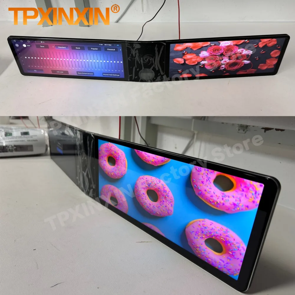 8-Core Dual Screen Android Auto For Volkswagen Sagitar 2019~2022 Multimedia GPS Navigation Car Radio Stereo Receiver Head Unit