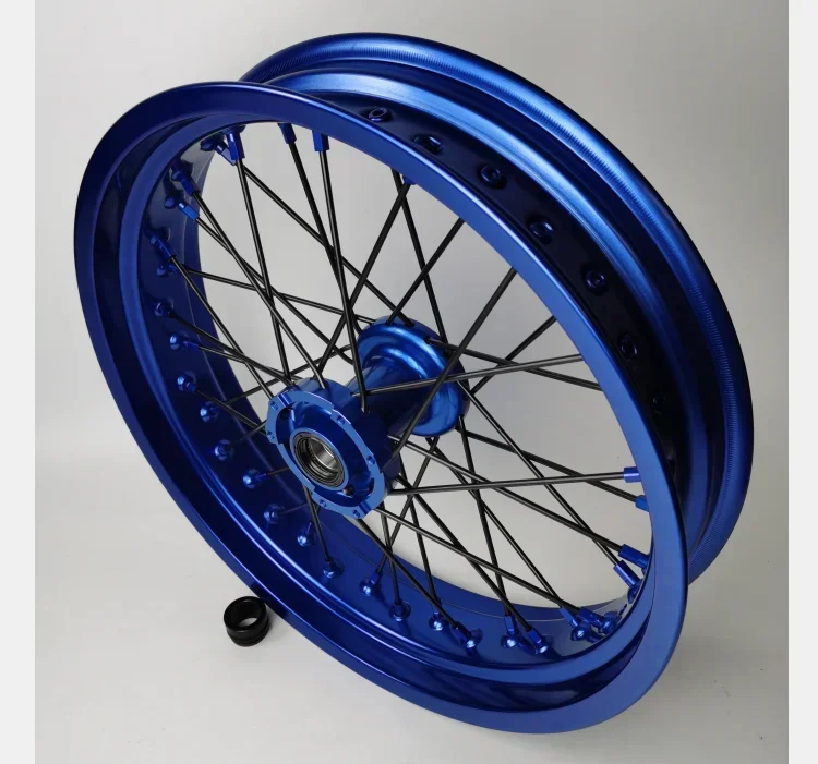 Aluminum alloy CNC 17 Inch Supermoto wheels for TM 125 2018