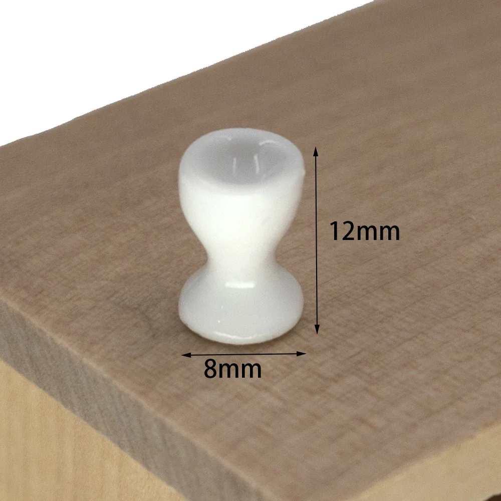 4개 1/12 인형의 집 액세서리 미니 세라믹 고블릿 와인 잔 미니어처 차 물컵 모델 장난감 인형 집 장식용 bjd