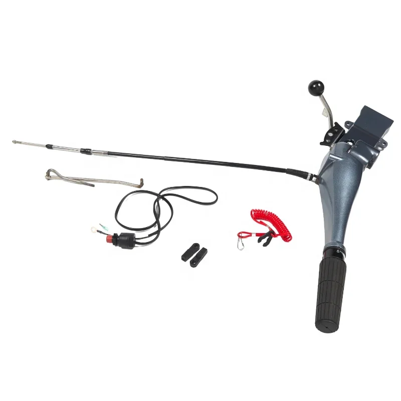 Aftermarket   Steering Handle 697-W0084-00-4D for  48HP 55HP Outboard Motor 2 Stroke 697