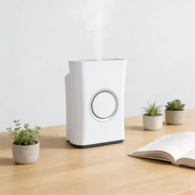 Large Room Air Purifier with Humidifier Function and AQI Display for Home Use High Efficiency Filtration System Quiet