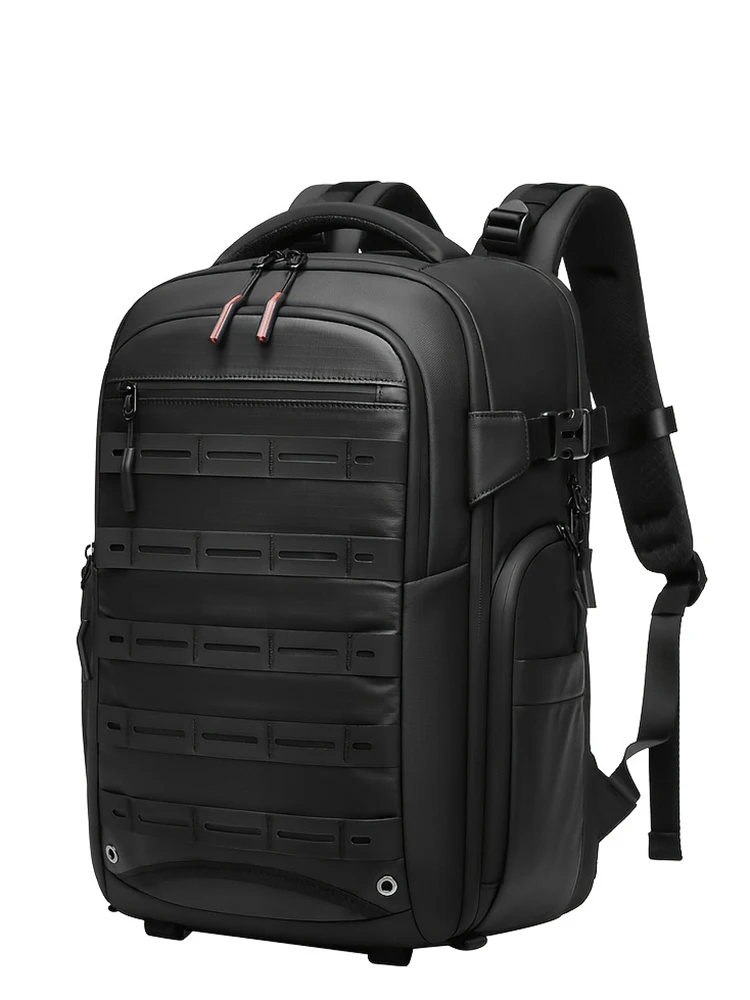 1 DSLR-Fototasche, Multifunktionale Drohnentasche, Große Größe mit TSA-Schloss, Trocken-Nass-Trennung, 17-Zoll-Laptop-Fach – Detail 11