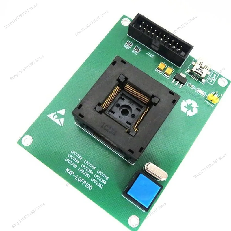 For LPC1768LPC2368LPC17651764 Programming Seat Test Seat QFP100 Programming SWD