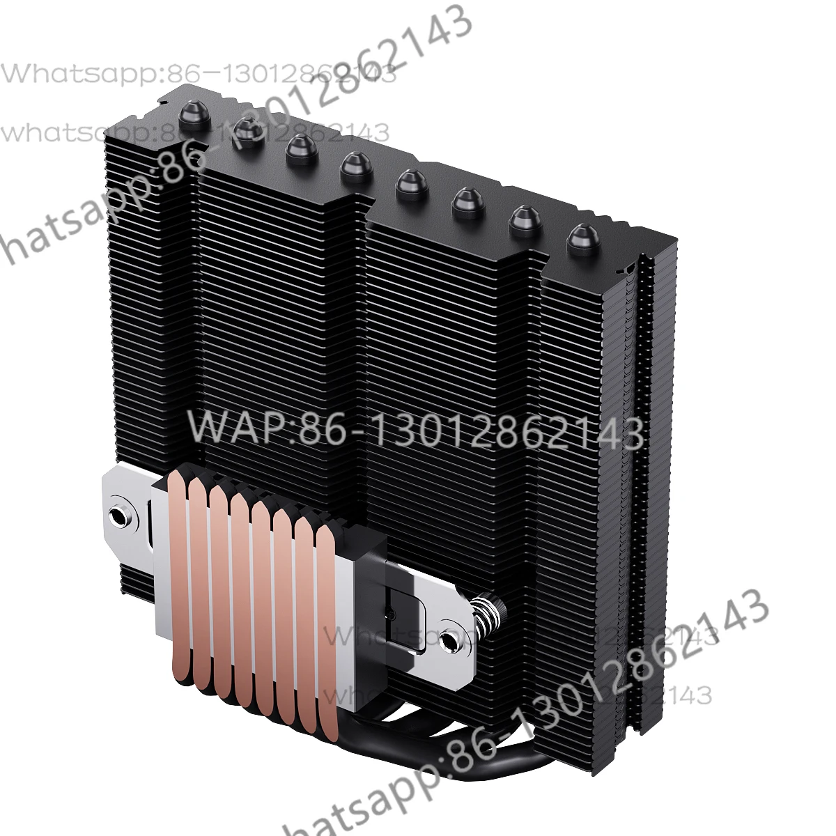 UT75 8 heat pipe CPU heat sink TDP 200W, equipped with UT12015 FDB fan