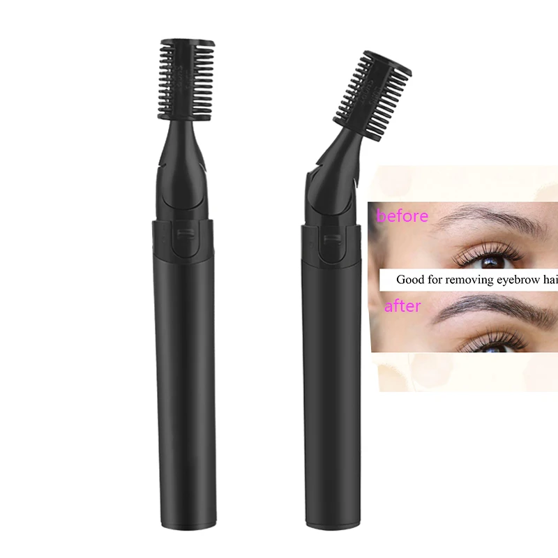 

Double-edged Electric Dermaplaning Tool razor with Replacement Blades Facial razor for Women Home Use Hair Removal Device