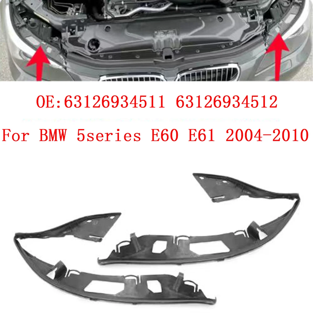 

Car Headlight Gasket Cover For BMW 5series E60 E61 2004-2010 Left/Right Side Rubber Seal 63126934511 63126934512 Car Accessories