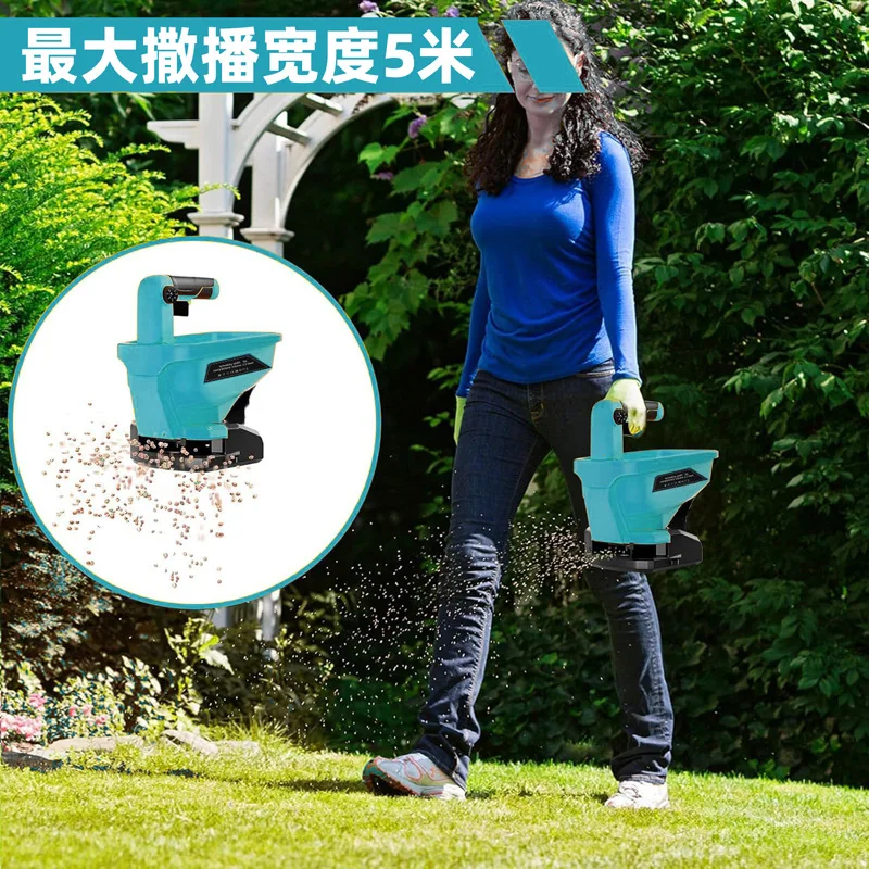 Electric seed rapeseed fertilizer spreader factory direct sales