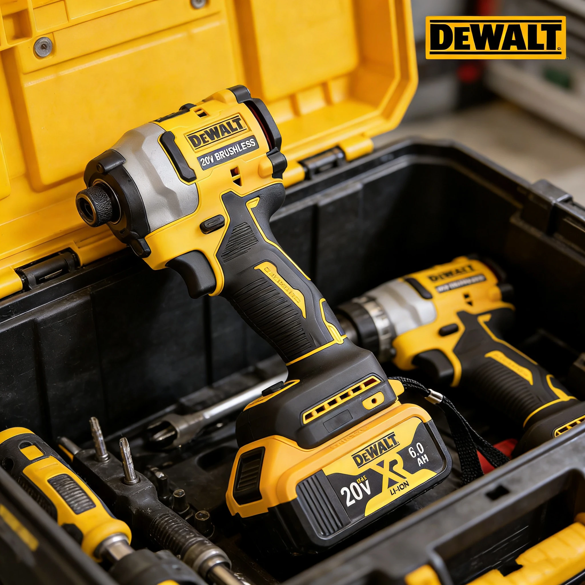 

DeWalt DCF850 20V Max XR Brushless Cordless Screwdriver High Torque Tool with Lithium Battery (Battery Not Included)