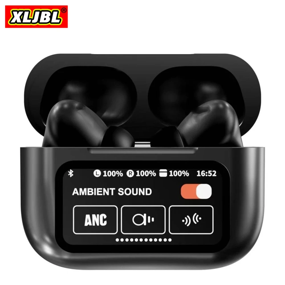 ANC Pods TW Bluetooth 5.4 Earphone Air FreeBuds Wireless Active Noise Reduction Sports Headsets Game Headphone