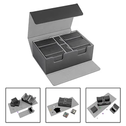 NewCard Game Deck Storage Box Trading Card Deck Storage Box MT magic the gathering triple sleeved TCG game case collection for