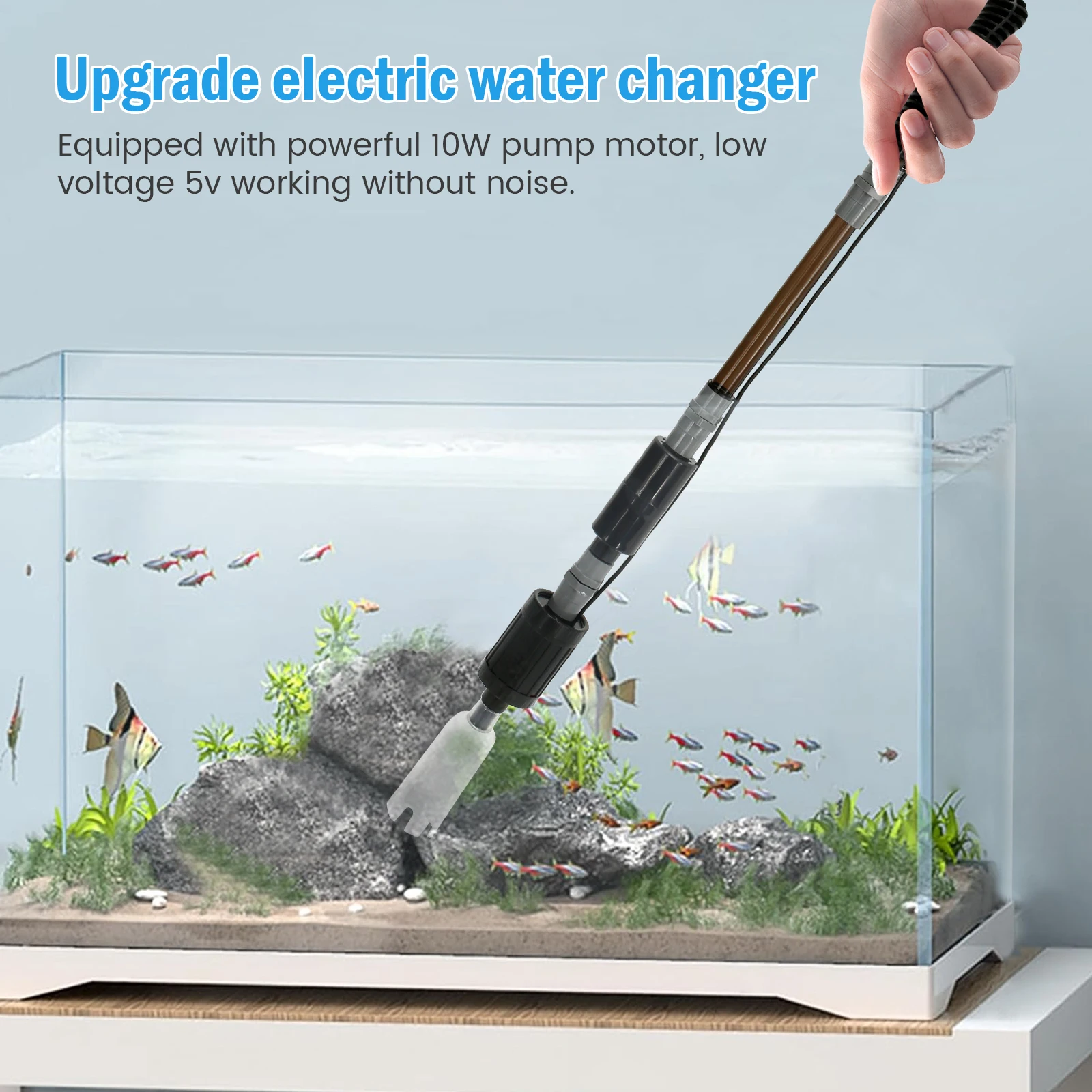 10 W 6 In 1 USB Aquarium Wasse – Planted Aquarium Products Bewertung und Preis