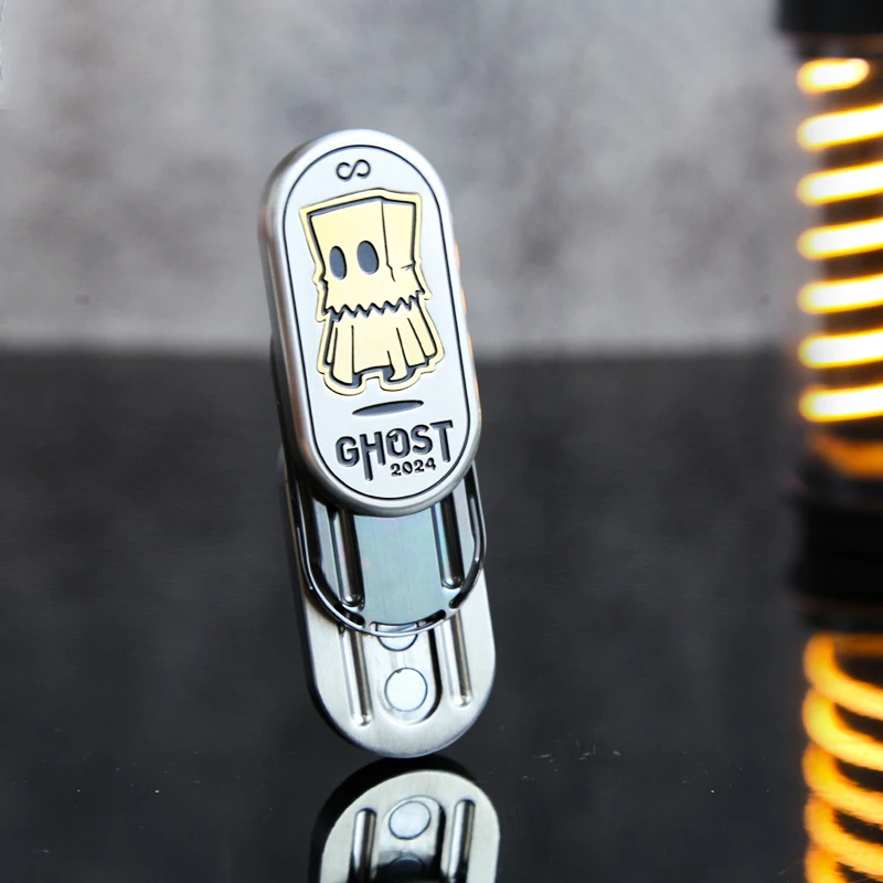 Kartka EDC w kształcie kamertonu, wsuwacz do kart, ze stopu cyrkonu, antystresowy slider, zabawka do biura, zabawka antystresowa dla dorosłych, prezent.