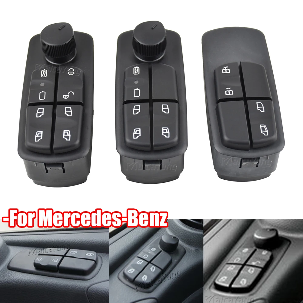 Electric Power Window Switch For Mercedes Benz Truck Axor Atego Adigo A0025452013 0025452013 A0025455113 Car Accessories