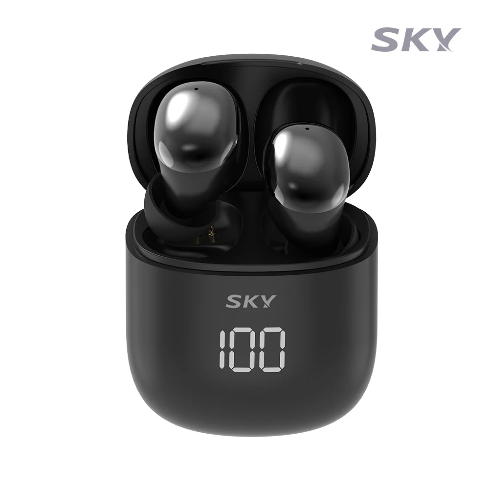 Sky FiteBuz X LED Bluetooth 5.4 Wireless Earphone