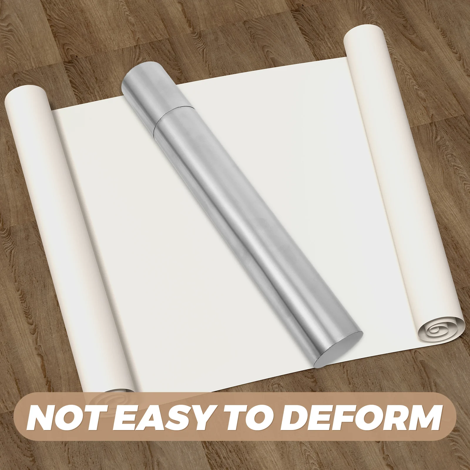 أنبوب شهادة من الفولاذ المقاوم للصدأ، حامل مستندات محمول مقاوم للماء، واقي شهادة الميلاد لزواج الدبلومات #6