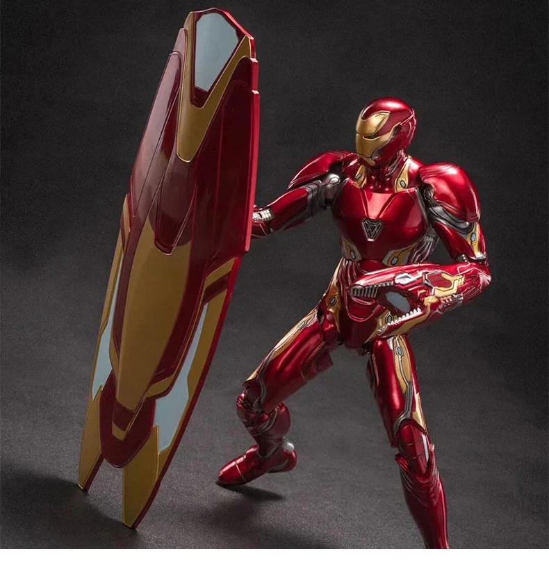 ZD Marvel Avengers Toys Iron Man Nanometre War Armor MK50 MARK50 Action Figure 7 Inch Mark Doll Moves Together Ornament Gifts