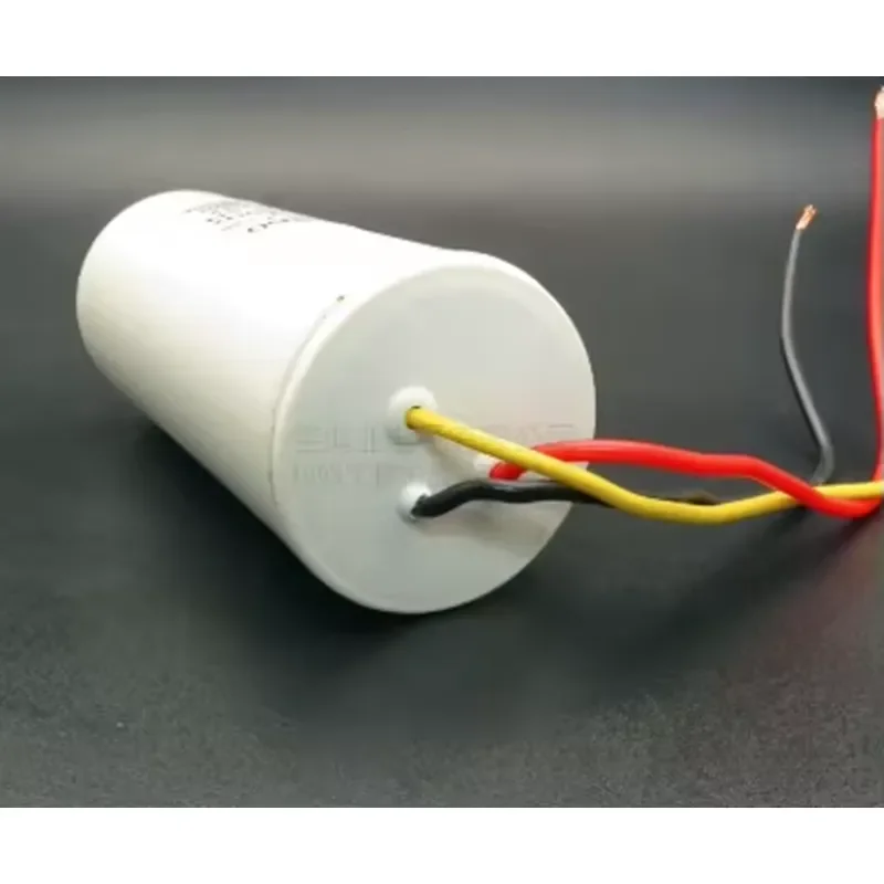 CBB60 three wire 450VAC 35UF+10UF dual capacitor motor crane basket hoist crane starting capacitor