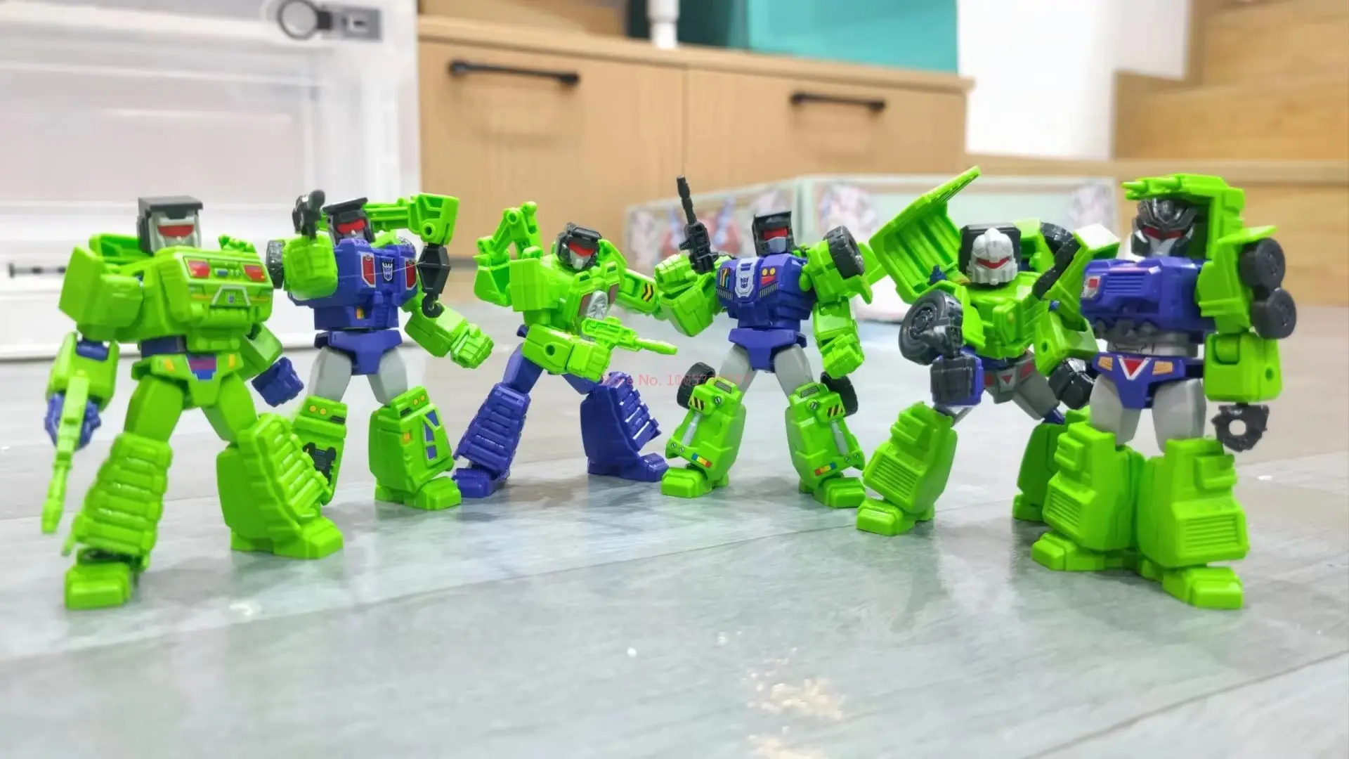 Blokees Transformers Galaxy versie 234 Constructicons Series Graven Tiger Team Action Figure Standbeeld Model Collecties Geschenken