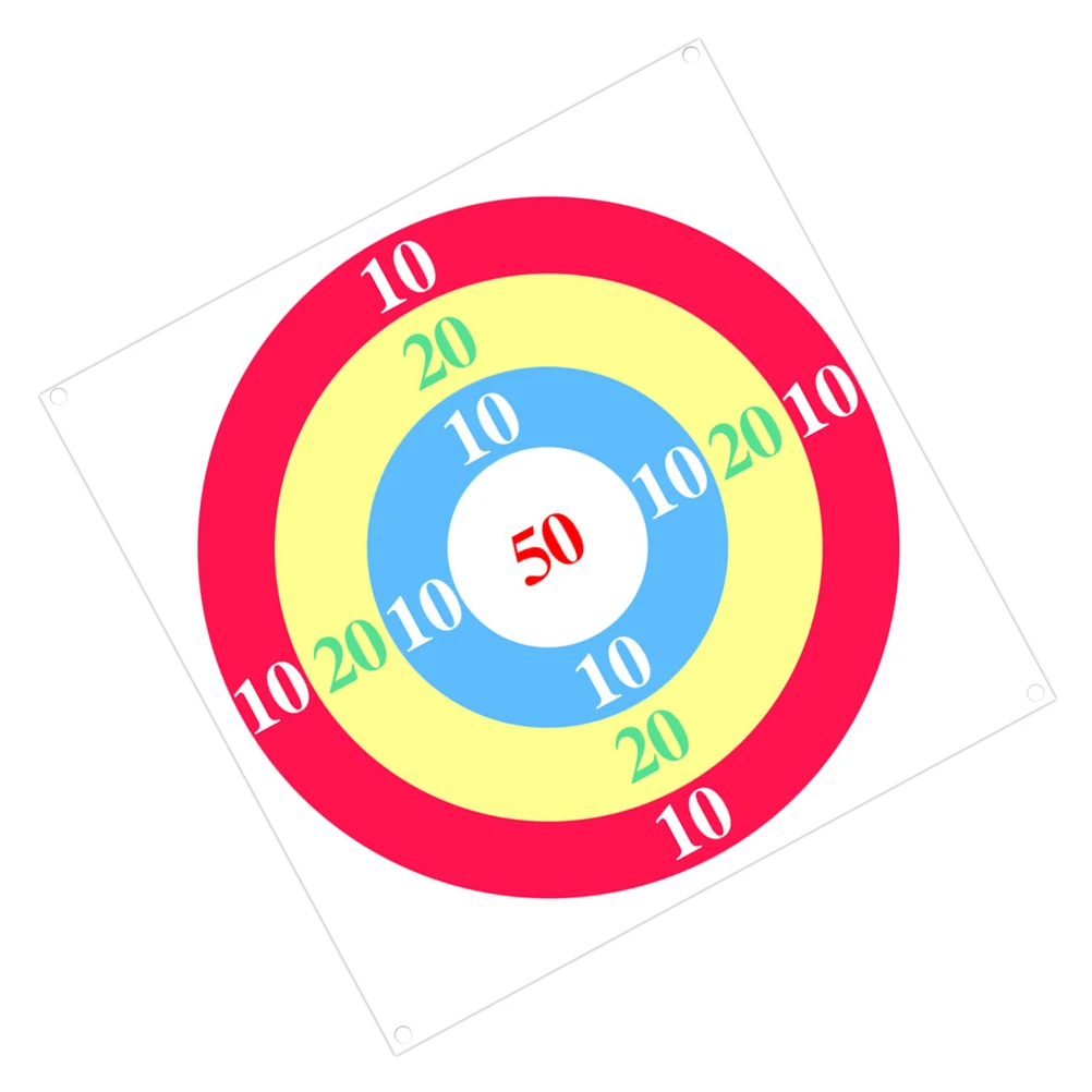 โยนเกมเป้าหมายดิสก์ของเล่นที่เป็นประโยชน์กระสอบทรายเด็กกีฬาของเล่นกลางแจ้งเกมกระดานการพิมพ์ผ้า