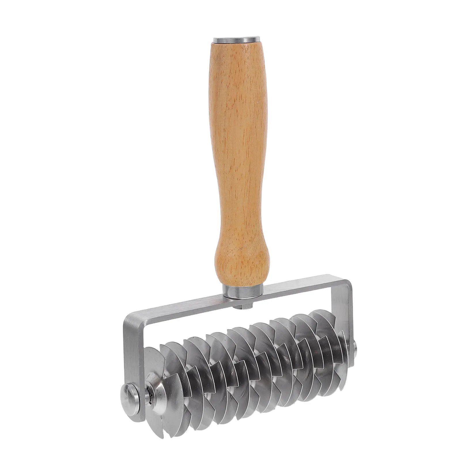 Stainless Steel Pastry Cutter Roller Pie Crust Lattice Dough Baking Tool Pizza Dumpling Pasta Wheel Cutter Dough Baking Tool