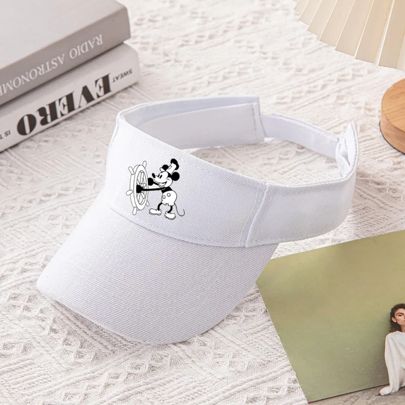 Disney mickey vazio topo língua de pato chapéu anime personagem pára-sol ao ar livre montanhismo chapéu maratona caminhão motorista chapéu presentes