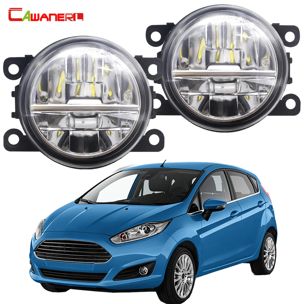 

Светодиодные противотуманные фары в сборе для Ford Fiesta 2002-2017 H11, 2 шт., 30 Вт, лм, аксессуары для дневных ходовых огней на передний бампер автомобиля