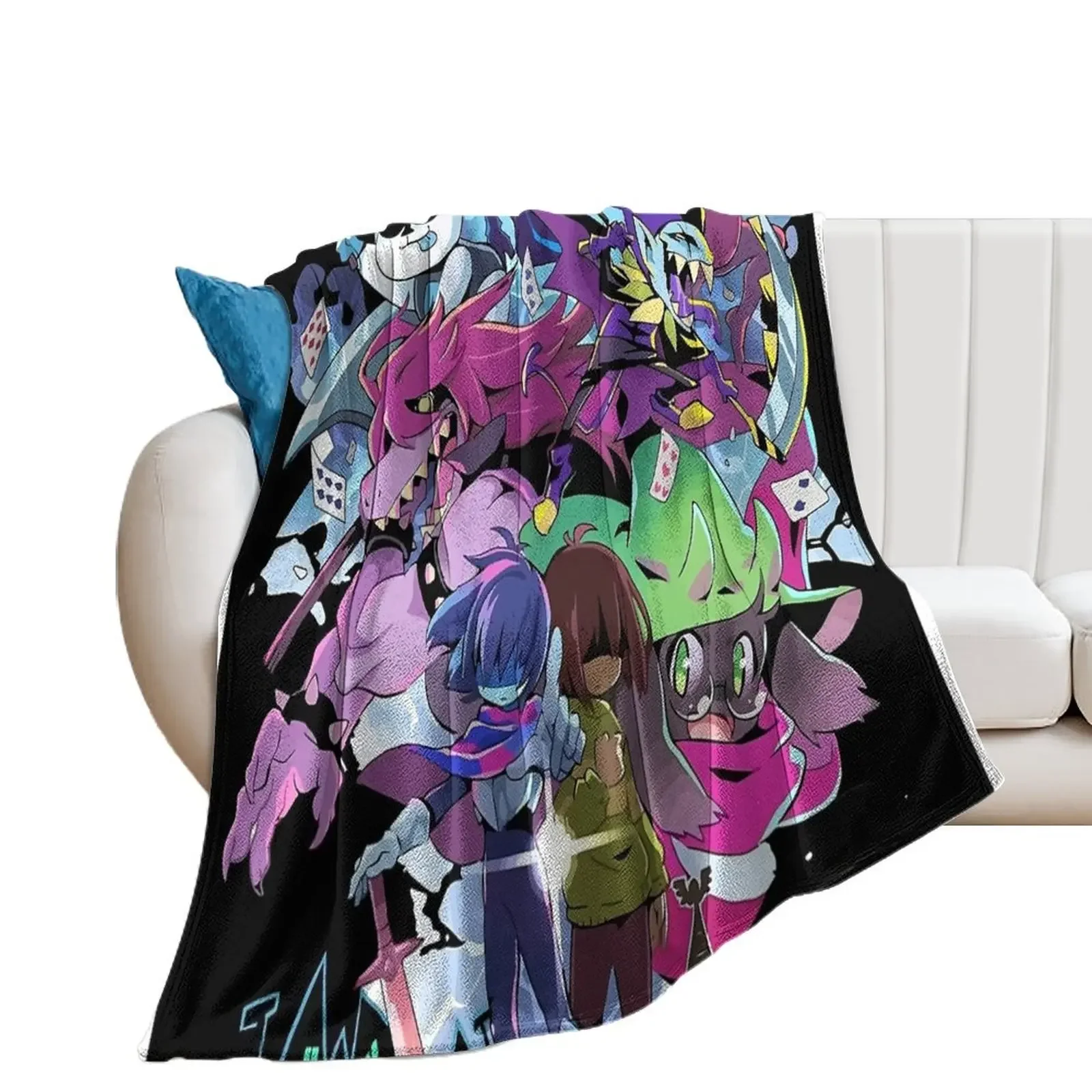 Deltarune - Adventure Throw Blanket Winter beds Kid'S Blankets