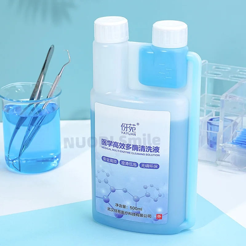 Dental Materials Medical Multi Enzyme Cleaning Solution Agent Oral Instrument Multi-enzyme Detergent Concentrated Safe Efficient