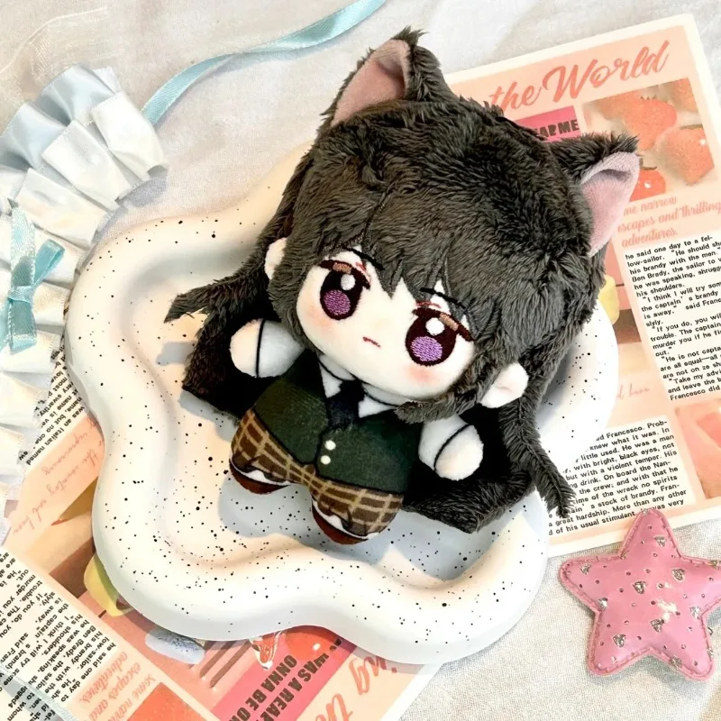 Jouets en peluche de dessin animé agrumes 10cm/3,93 pouces, Bluefield Yuzu Bluehara Kawaii, poupée décorative en coton, fournitures de fête, cadeau de saint valentin