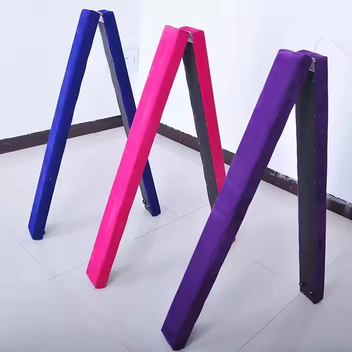 

Custom High Quality Foldable Balance Beam For Gymnastics Training For Kids Fitness Exercise Indoor Use