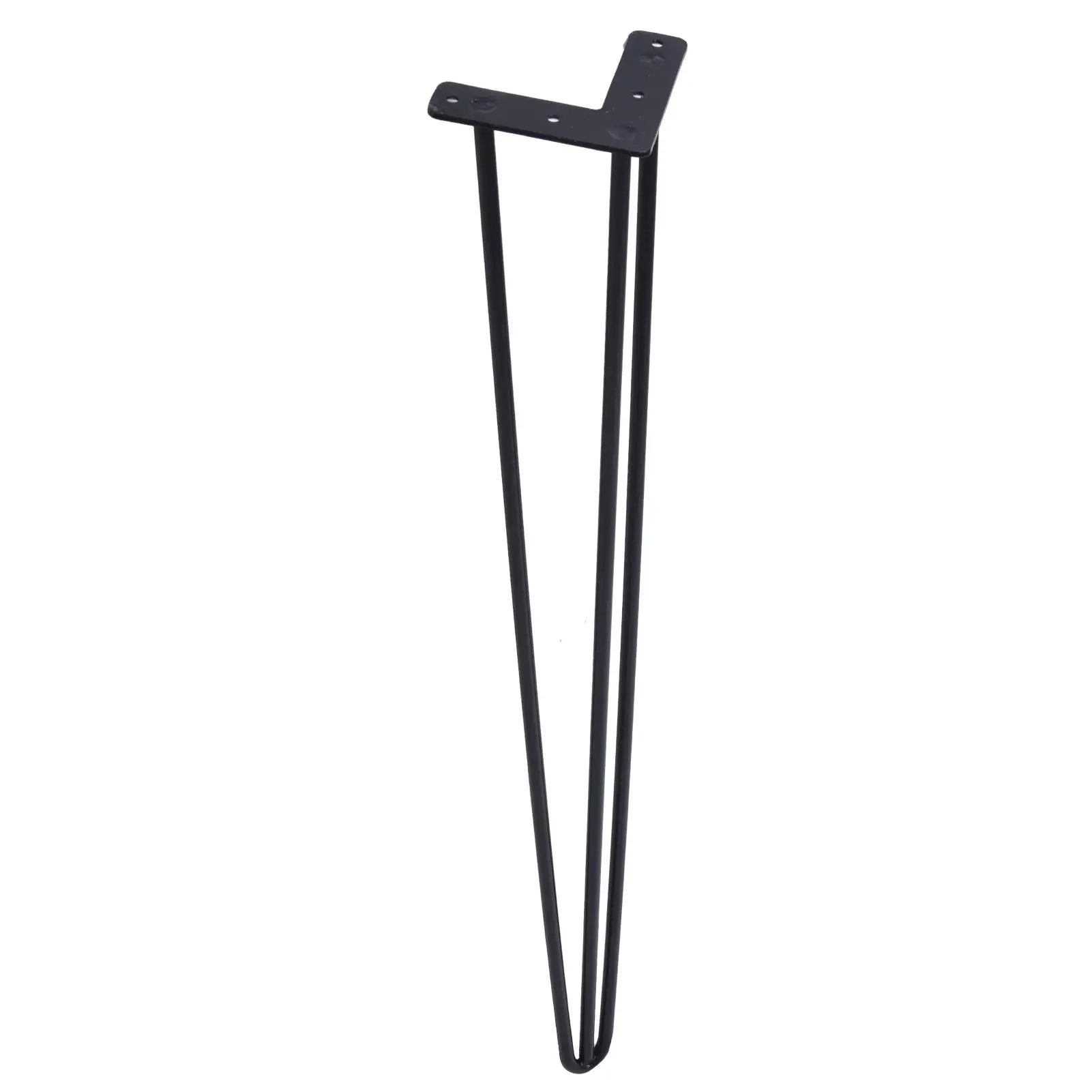 28 بوصة 30 بوصة دبوس الشعر المعدني أرجل الطاولة مجموعة من 4 أرجل أثاث الحديد الصلب لمكتب الكمبيوتر المحمول تصميم أنيق