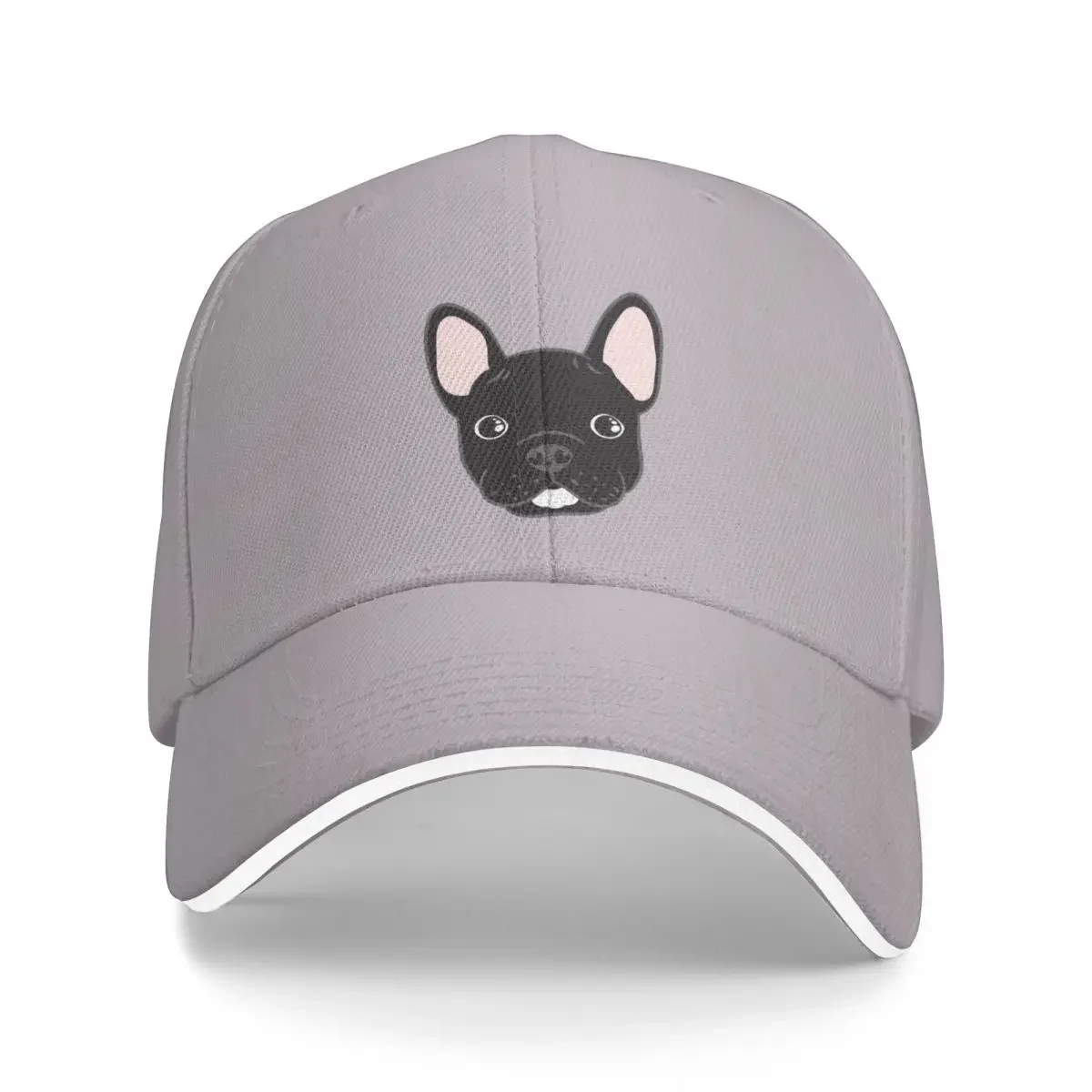 Baseball Hat For Men Women LOVE Black Frenchton Boston Terrier French Bulldog Mix 2 Big Size Fishing Caps Tea Hats Golf Hat