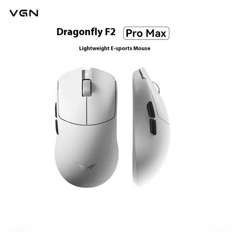 

F2 Pro Max Dragonfly Wireless Triple Mode Long Battery Life Gaming Mouse Compatible With Wired Notebooks Computer Peripheral